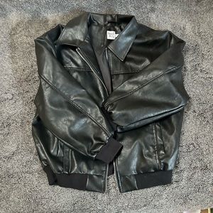 Princess Polly Oversized Leather Bomber
